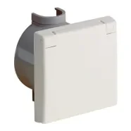 ABL 2451510 Perilex inbouw wandcontactdoos met klapdeksel 16A IP44 Creme Superprijs