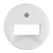 Exclusieve Aanbieding Berker 1409 Centraaldoos RJ-datacontact 2-voudig 45° 1930 Polarwit
