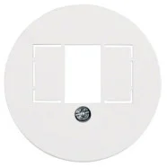 Betrouwbaar Berker 1040 Centraaldoos RJ-datacontact 2-voudig 1930 Polarwit