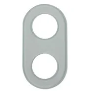 Beperkte Voorraad Berker 1102 Afdekraam Glas 1930 2-voudig helder