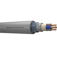Actieprijs Draka 835355F3 VULTO Dca 0.6/1kV gy 4x2.5/2.5 mm2 (100 meter)