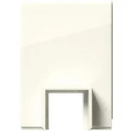 Rechtstreeks Van De Fabrikant Gira 106901 Opbouw Adapter voor kanaalinvoer 15x15 mm 1-voudig Creme wit
