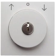 Exclusieve Aanbieding Berker 1083898900 S.1/B.3/B.7 Centraaldeel met slot, sleutel de 0-stand uitneembaar polarwit glanzend