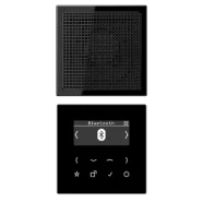 Favoriet Jung DAB LS1 BT SW Smart Radio DAB+ Bluetooth set mono Zwart