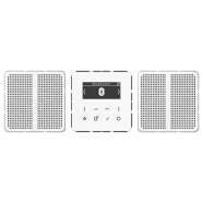 Actieprijs Jung DAB CD2 BT WW Smart Radio DAB+ Bluetooth, set stereo Alpine Wit
