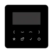 Speciale Aanbieding Jung DAB CD BT-DISP SW Display voor de Smart Radio DAB+ Bluetooth Zwart