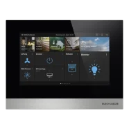 Busch-Jaeger H8236-5B-03 IP Touch 7" LAN / LAN Paneel Zwart Actieprijs