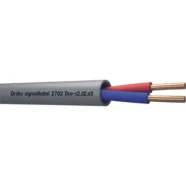 Draka 835015D3 SIGK DCA-S2 2X0,8 mm2 (100 meter) Rechtstreeks Van De Fabrikant