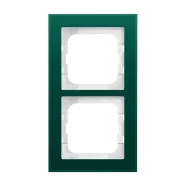 Exclusieve Aanbieding Busch Jaeger 1722-226 Busch-Axcent Afdekraam 2-voudig Avocadokleur