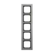Busch Jaeger 1725-270 Busch-Axcent Afdekraam 5-voudig Platina Korting