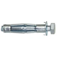 Alleen Vandaag Fischer 519778 Metalen hollewandplug HM 6x52S met zeskant schroef Doos 50 stuks