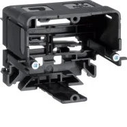 Snelle Levering Hager Thealit GLS5510 Wandgootdoos Inbouwdoos voor data 64x71x55 mm C-profiel Zwart