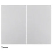 Dagaanbieding Berker 85142177 K.5 Drukknop-opzetmodule 2-voudig Aluminium