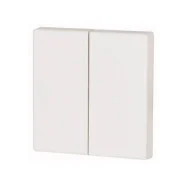 Eaton 126046 xComfort 2-voudige wip zonder opdruk Wit mat (Gira & Jung) Laatste Kans