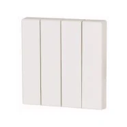 Eaton 126050 xComfort 4-voudige wip zonder opdruk Wit mat (Gira & Jung) Snelle Levering