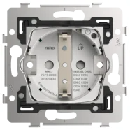 Aanbieding Niko 170-34605 Geconnecteerd schakelbaar stopcontact voor Niko Home Control met randaarde en beschermingsafsluiters Zigbee