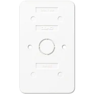 Beperkt Aanbod Jung 328-622 WW Bodemplaat voor voor 2-voudige wandcontactdoos 6020 A WW, 6020 KIA WW
