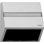 Superprijs Gira 068265 TX_44 Afdekkap opsteekbar met adapterraam voor apparaten met afdekking (50 x 50 mm) en schuin geplaatste kabeluitvoer (IP20) Kleur aluminium