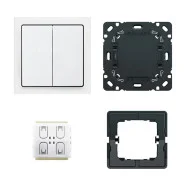 Uitverkoop Busch Jaeger 6716/03 UJ-84 Friends of Hue Smart switch Future linear Studio wit 3-stuks (complete set)