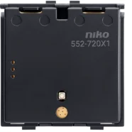 Aanbieding Niko 552-72011 Draadloze schakelaar met batterij Enkelvoudig Zigbee Zonder sokkel (inbouwdoos montage)