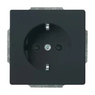 Busch Jaeger 20 EUCBLI-81 Platform 63 Wandcontactdoos met randaarde steplight nachtoriëntatielicht Antraciet Weekendaanbieding