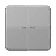 Actieprijs Jung CD 102 KO5 GR Schakelwip met lens Grijs
