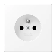 Aanbieding Jung LS 1520 FKI WWM Wandcontactdoos Frans/ Belgisch systeem Sneeuwwit mat (België)