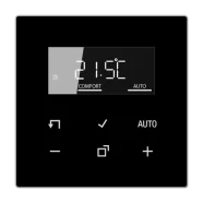 Weekendaanbieding Jung TR D LS 1790 SW Kamerthermostaat display Zwart