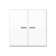 Uitverkoop Jung HOME BT AS 17102 WW Taster 2-voudig Alpine wit