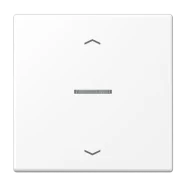 Snelle Levering Jung HOME BT LS 17101 P WWM Taster 1-voudig met pijlsymbolen Sneeuwwit mat