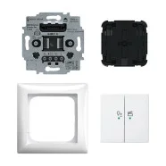 Finale Uitverkoop Busch-Jaeger 62851 UJ-914-WL LED dimmer Flex Busch Balance Complete set