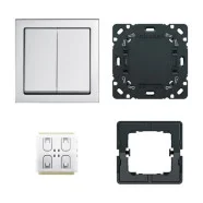 Bestel Nu Busch Jaeger 6716 UJ-83 Friends of Hue Smart switch Future linear Aluzilver (complete set)