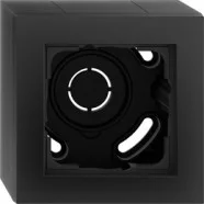 Speciale Aanbieding Gira 106109 Opbouwbehuizing Compleet met afdekraam 1-voudig voor E2 Zwart mat