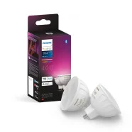 Betrouwbaar Philips 929003575302 Hue White and Color ambiance 6,3W MR16 spot (duopack)