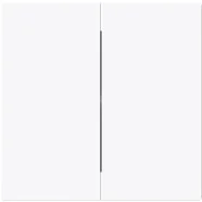 Dagaanbieding Busch Jaeger 1785-44G Busch-art linear Bedieningswip Schakelaar / Drukknop 2-voudig wip Studiowit