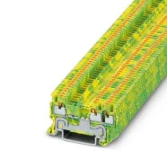 Exclusieve Aanbieding Phoenix Contact 3208171 Aansluitklem Aardrijgklem 1,5mm² Groen/ geel (PT 1,5/S-TWIN-PE)