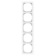 Busch Jaeger 1725-44M Busch-art linear 5-voudig Studiowit Mat Nu Kopen