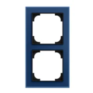 Betrouwbaar Busch Jaeger 1722-4028 Busch-art linear 2-voudig Glass Blue