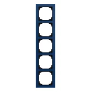 Betrouwbaar Busch Jaeger 1725-4028 Busch-art linear 5-voudig Glass Blue