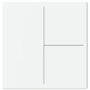Busch Jaeger LFW/A.3.63.11-884 Future Linear Afdekking 3-voudig voor keypad Studiowit mat Weekendaanbieding