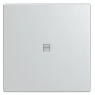 Voordeelprijs Busch Jaeger LFJT/A.1.63.11-83 Future Linear Afdekking 1-voudig wip voor keypad met symbool “Jaloezie" Aluzilver