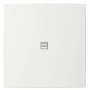 Exclusieve Aanbieding Busch Jaeger LFJT/A.1.55.11-914 Busch-balance SI Afdekking 1-voudig wip voor keypad met symbool “Jaloezie" Studiowit