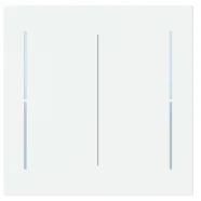 Busch Jaeger LFW/A.2.70.11-44M Busch-art linear Afdekking 2-voudig voor keypad Studiowit mat Voordeelprijs