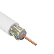 Bedea 801075 Coax Telass100 Wit (per meter) Express Levering