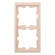 Veilige Betaling Schneider Electric Merten MTN4020-6533 Systeem Design D-Life 2-voudig afdekraam Sahara