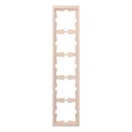 Schneider Electric Merten MTN4050-6533 Systeem Design D-Life 5-voudig afdekraam Sahara Exclusieve Aanbieding
