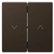 Schneider Electric Merten MTN3855-6052 Systeem Design Draaiknop voor 3 standen schakelaar Metaal Mocca Betrouwbaar