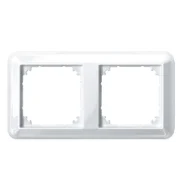 Schneider Electric Merten 388219 Atelier M 2-voudig afdekraam Polarwit Aanbieding