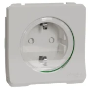 Schneider Electric Merten MUR39134 Mureva Styl Buitenstopcontact met Randaarde IP55 Polarwit Speciale Aanbieding