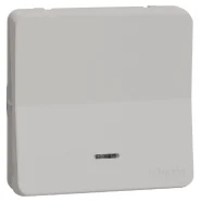 Schneider Electric Merten MUR39024 Mureva Styl Wisselschakelaar LED Controleverlichting Modulair Polarwit Lage Prijs